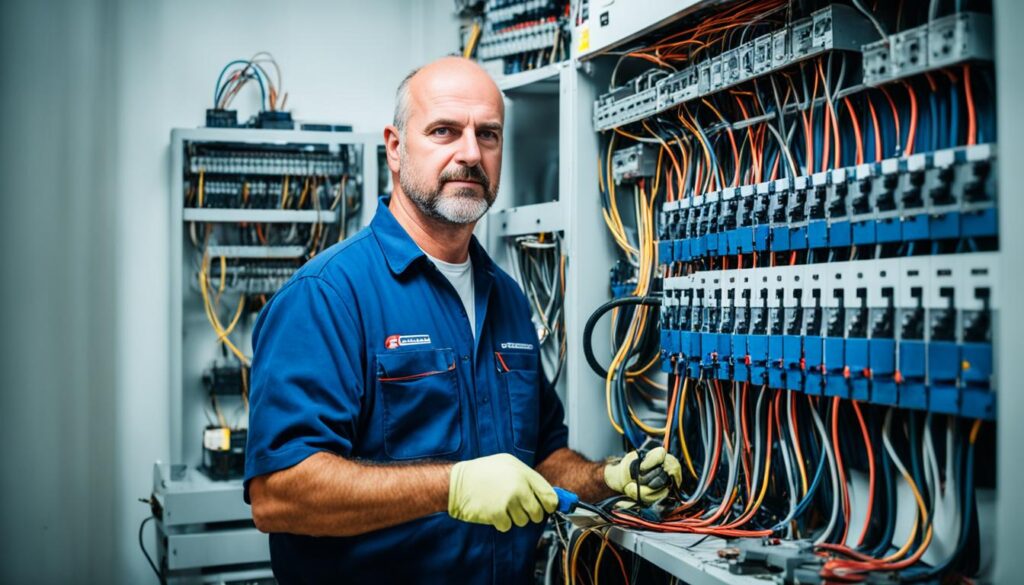 manutenção elétrica industrial Goiânia