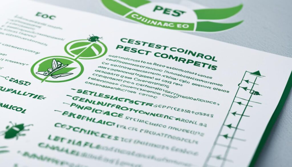 critérios de seleção de empresa de dedetização